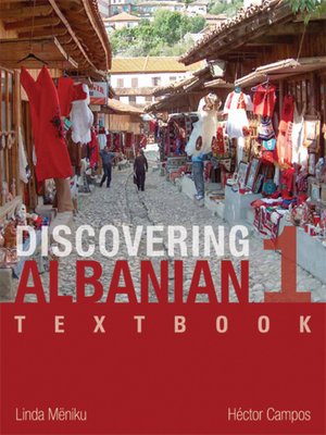 cover image of Discovering Albanian I Textbook